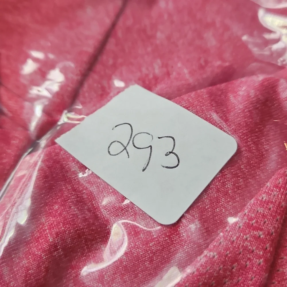 Puma Pink Women's Spellout Workout Tee Sz Med